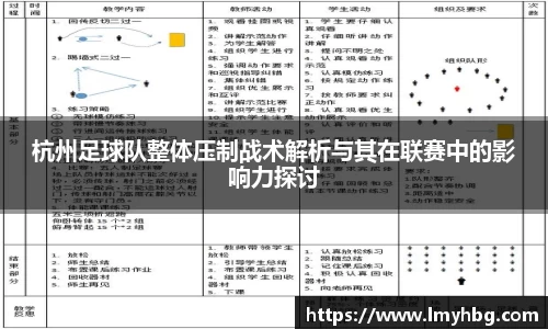 杭州足球队整体压制战术解析与其在联赛中的影响力探讨